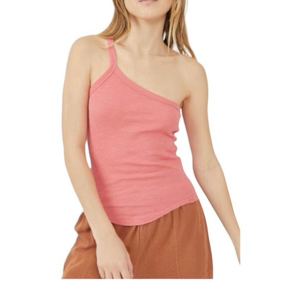 NWT Free People We The Free One Way or Another Tank in Coral - Picture 1 of 10